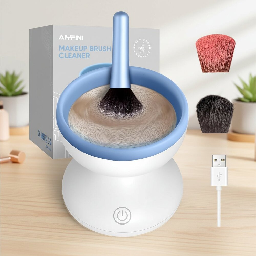 Makeup Brush Cleaner Machine - Electric Make up Brushes Cleaner